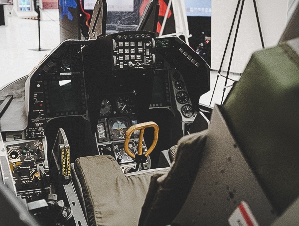 Inside Cockpit Of Fighter Jet