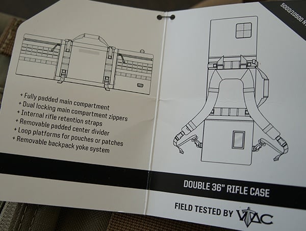 Instructions 5 11 Tactical Vtac Mk 2 Rifle Cases