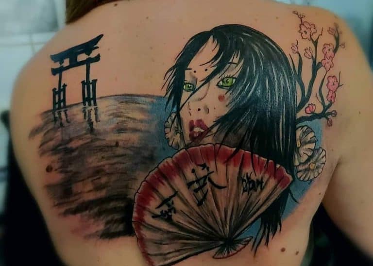 intenze-fusion-colored-ink-geisha-tatto
