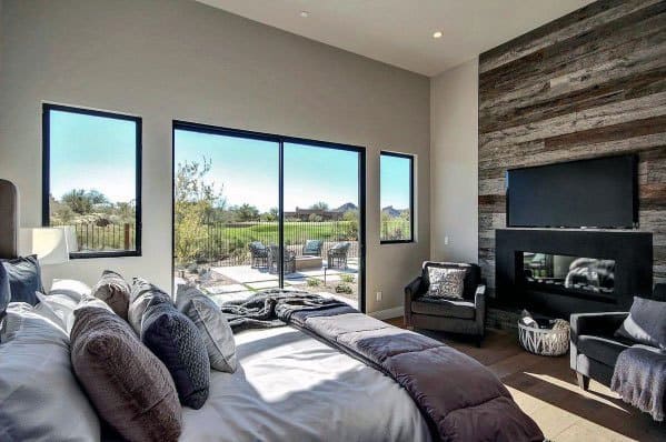 wood cladding surround