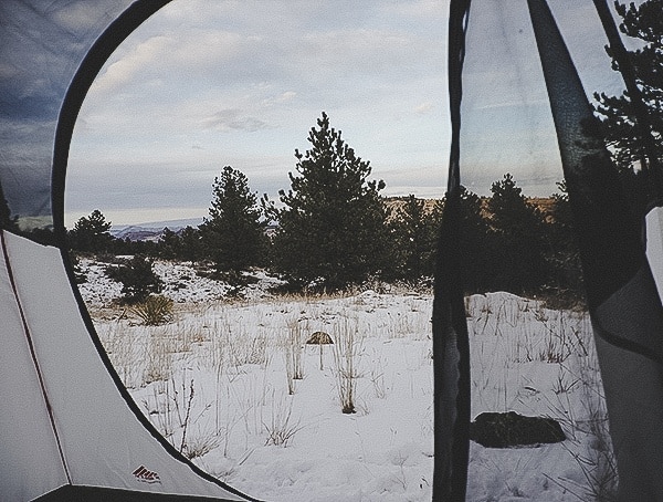 Interior Door View To Outside Mountain View Kelty Outfitter Pro 3 Tent Review