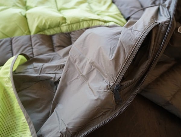 Interior Grey And Bright Green Mens Firestorm Down Parka For Guys