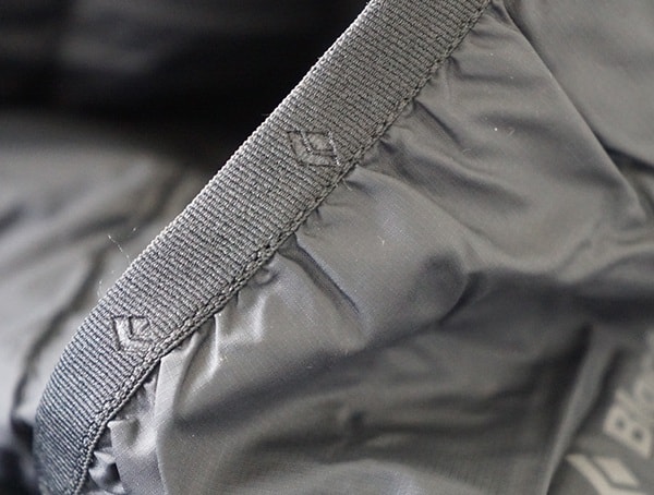 Interior Pocket Logo Detail Black Diamond Mission Down Ski Parka For Men