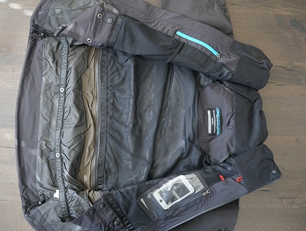 Interior Ski Jacket Lining Tobe Novo Jacket