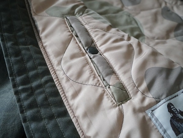 Interior Snap Button Pocket Cockpit Usa Mountain Ranger Parka Closed Shut