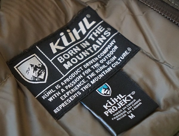 Interior Tag Mens Mens Firestorm Down Parka