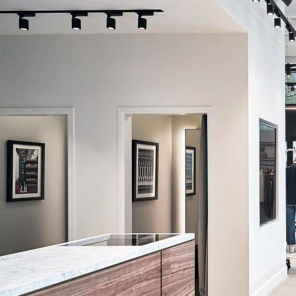 Interior Track Lighting Kitchen Design