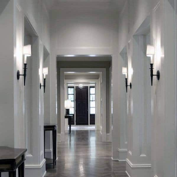 Interior Wall Sconces Hallway Lighting Design