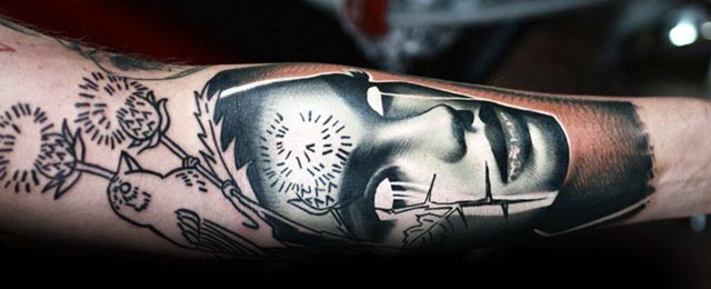 Inverted Tattoo Designs For Men