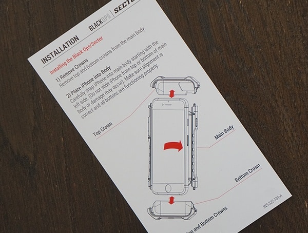 Iphone Se Element Case Black Ops Install