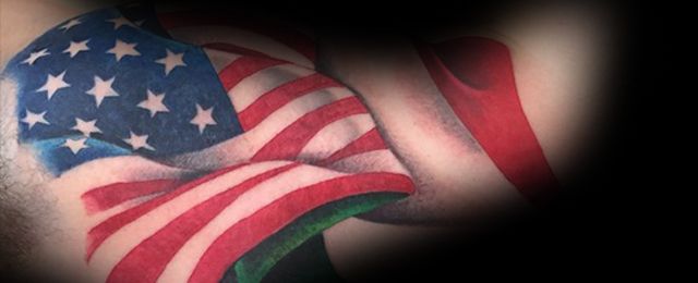 Italian Flag Tattoo Ideas For Men