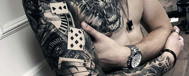 Jack Daniels Tattoo Designs For Men