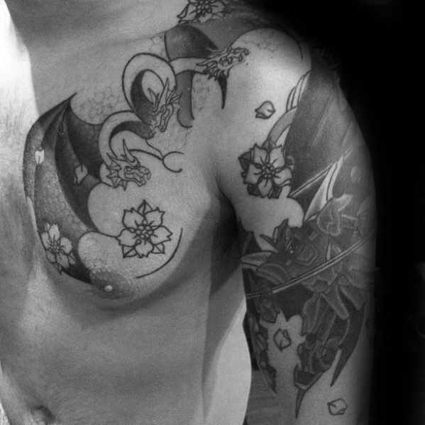 Japanese Arm Mens Gundam Tattoo Ideas