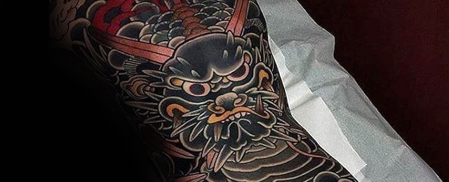 Japanese Back Tattoo Designs For Men