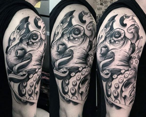 Japanese Octopus Tattoo For Men
