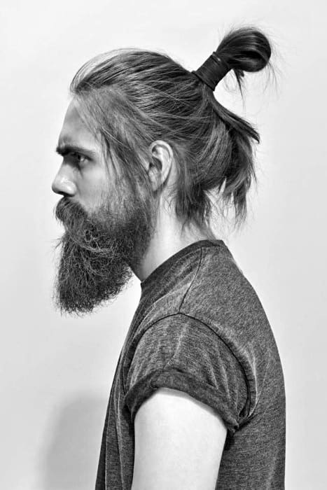 Japanese Samurai Hairstyle For Men