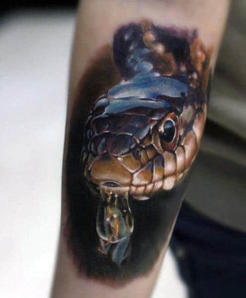 Japanese Snake Tattoos For Men