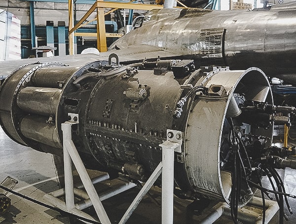 Jet Engine Wings Over The Rockies Display