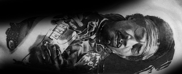 Jimi Hendrix Tattoo Designs For Men