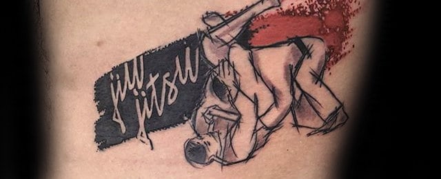 Jiu Jitsu Tattoos For Men