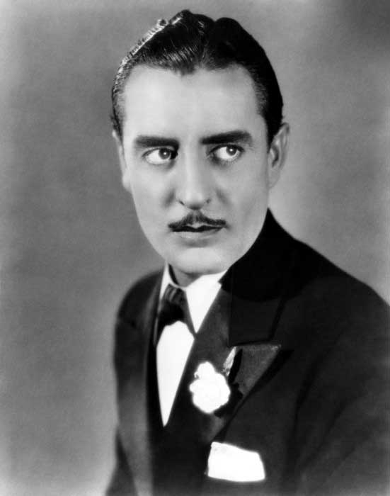 John Gilbert With Slicked Short Length Mens 1920s Hair