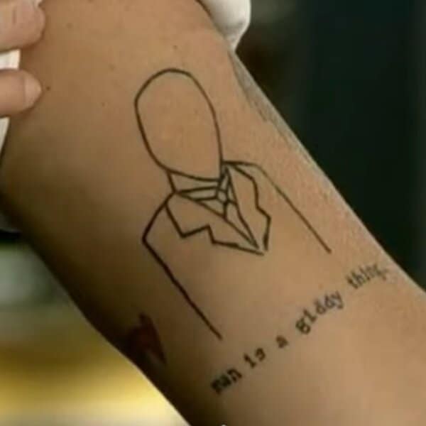 "Man Is a Giddy Thing" Tattoo