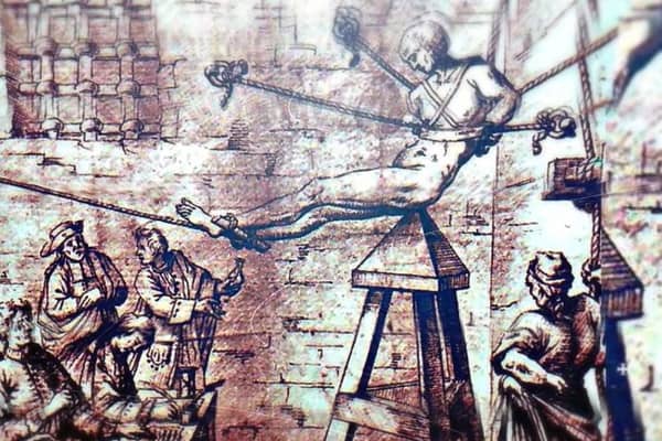 judas cradle torture