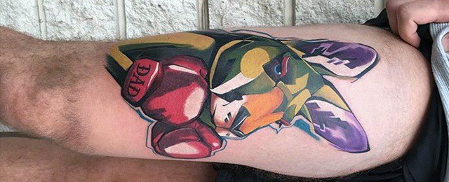 Kangaroo Tattoo Designs For Men