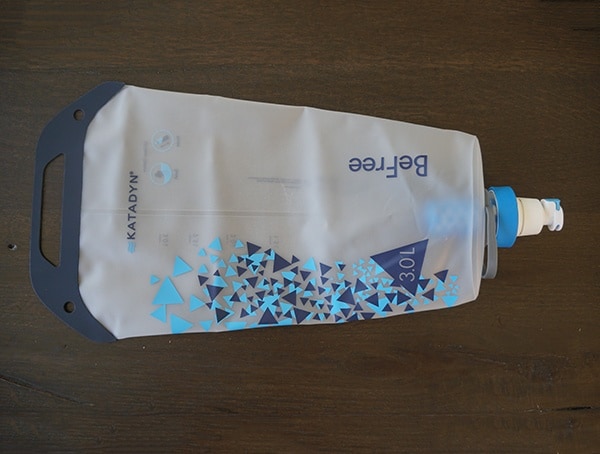 Katadyn Gravity Befree Water Filtration System Top