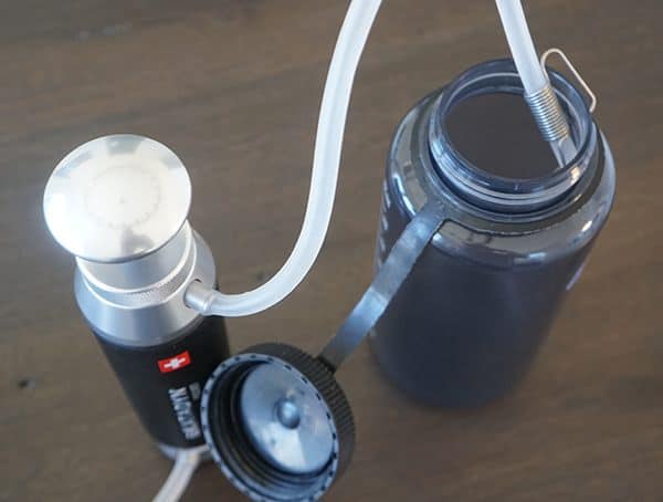 Katadyn Pocket With Metal Bottle Clip On Nalgene