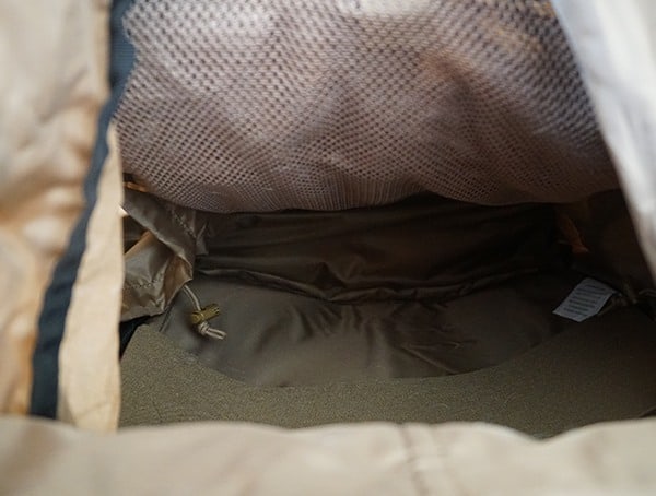 Kelty Eagle Backpack Interior Main Compartment Cargo Storage