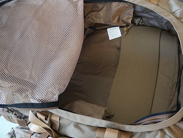 Kelty Eagle Backpack Main Compartment Open Front Zipper