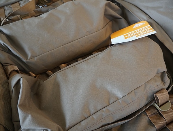 Kelty Eagle Double Storage Large Pockets On Front Of Backpack