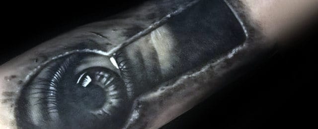 Keyhole Tattoo Designs For Men