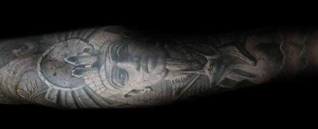 King Tut Tattoo Designs For Men