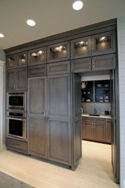kitchen pantry door hidden 
