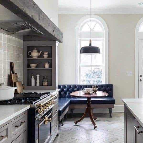 herringbone-patterned tiles