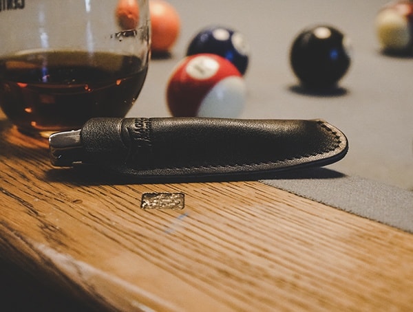 Knife Review Leather Shealth Top View Laguiole Honore Durand Ld1kw