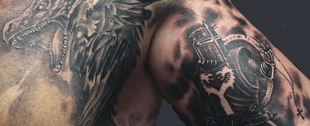 Knight Tattoo Designs For Men