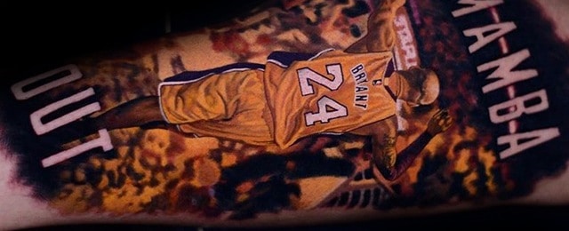 Kobe Bryant Tattoo Designs For Men
