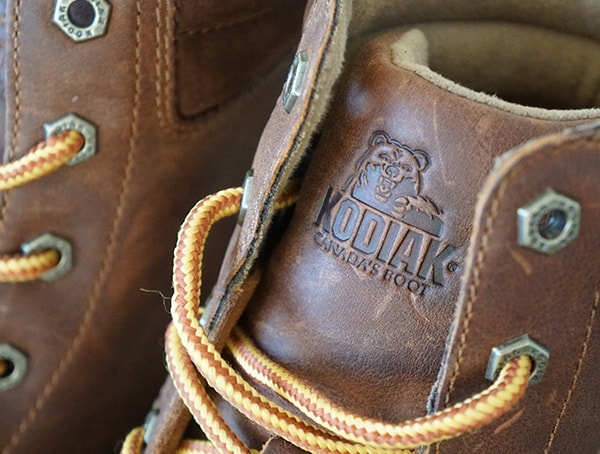 Kodiak Magog Tounge Embossed Brand Detail Mens Boots