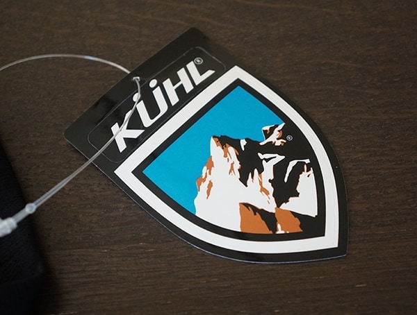 Kuhl Included Sticker Tag On Base Layer