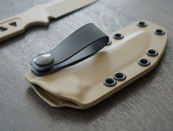 Kydex Custom Fit Sheath With Snap Closure Loop Spartan Blades Formido