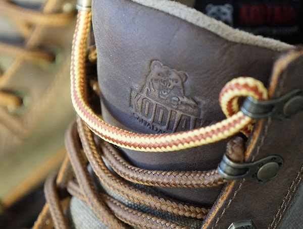 Lace And Embossed Brand Tounge Detail Kodiak Thane Mens Boots