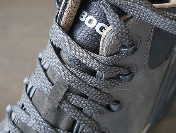 Lace Up Mens Waterproof Boots Bogs Foundation Mid Leather Composite Toe