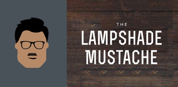 Lampshade Mustache Styles
