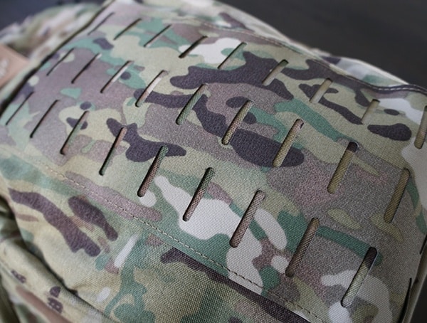 Laser Cut Molle Front Panel Lue Force Gear Tracer Backpack