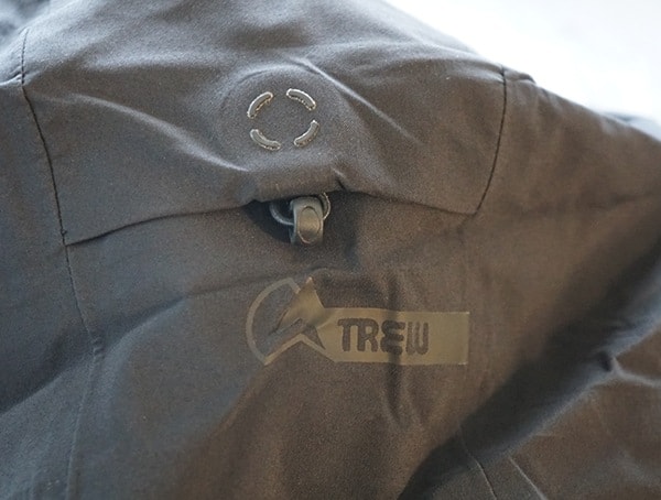 Laser Cut Pu Logos Trew Cosmic Ski Winter Jacket For Men