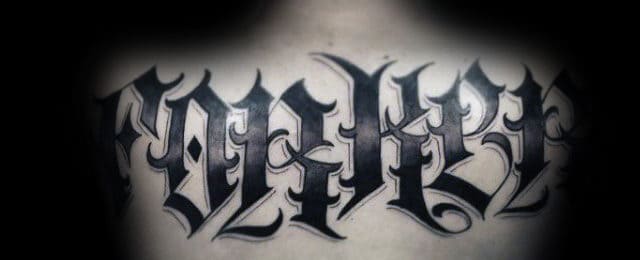 Last Name Tattoos For Men