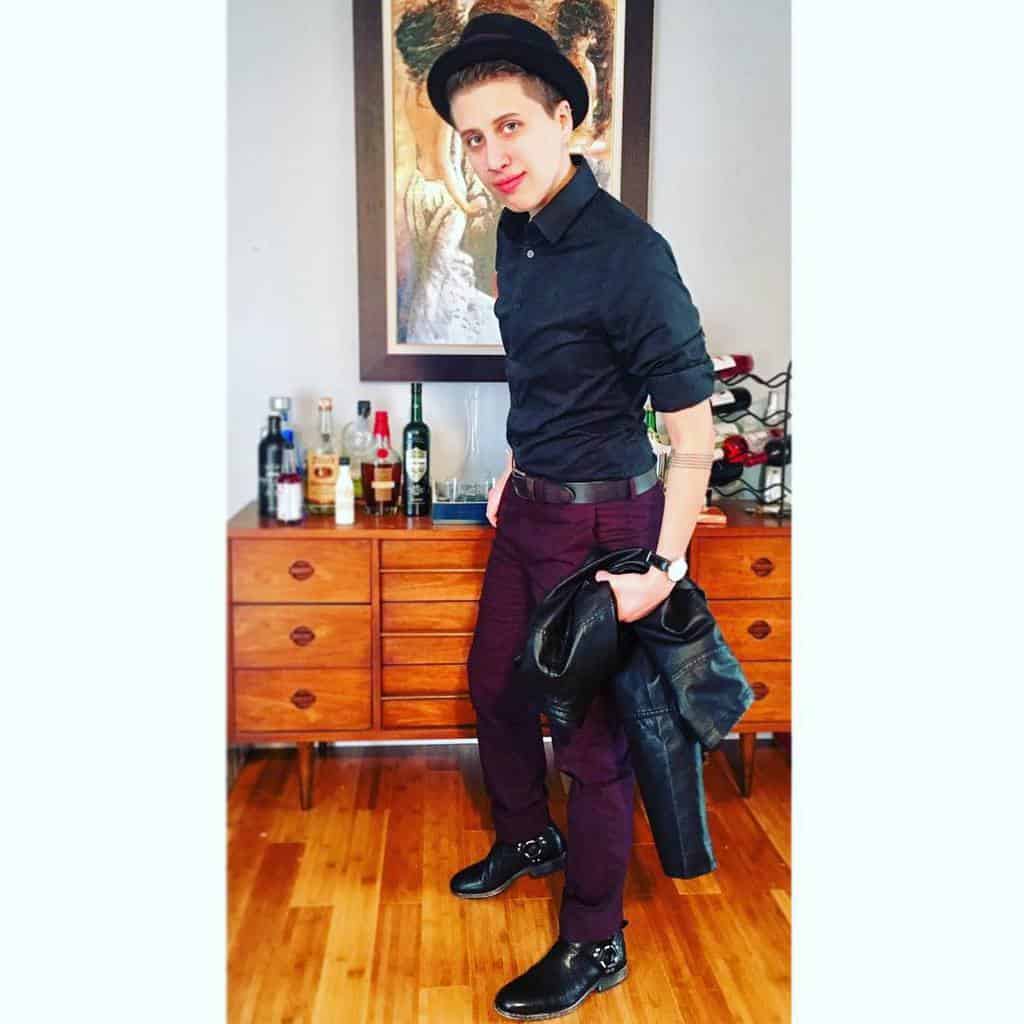 Leather Jacket Dapper Mens Style